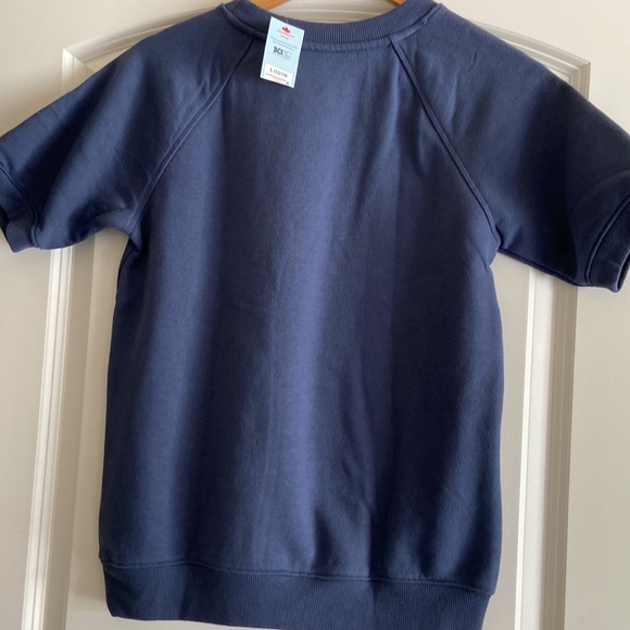 NWT Cat & Jack youth sweatshirt in purple gray short sleeve youth size L 12-14 - Picture 6 of 10